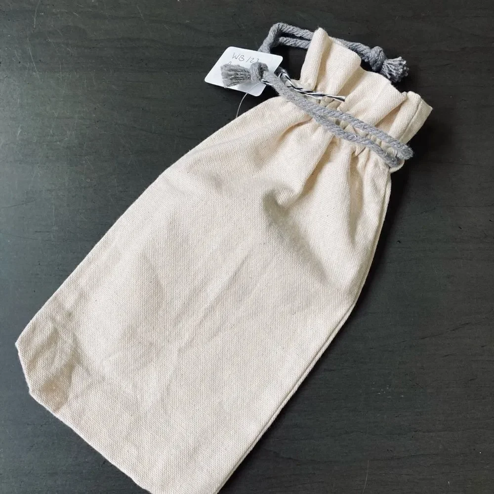Cute Funny Age & Wine Bottle Canvas Gift Bag